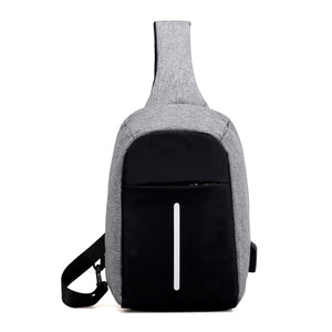 One Strap Backpack With USB Charger