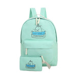 Cute Unicorn Backpack Case Set