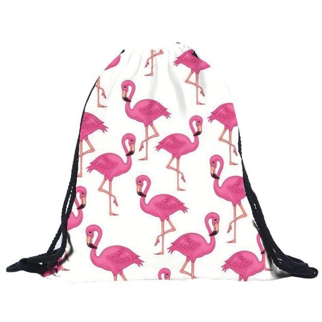 Pelican Drawstring Backpack