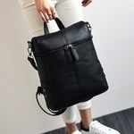 Vintage Style Leather School Bag