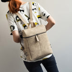 Vintage Style Leather School Bag
