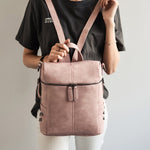 Vintage Style Leather School Bag