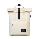Canvas Laptop Backpack USB charging
