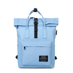Canvas Laptop Backpack USB charging
