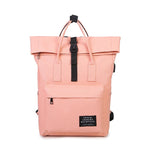 Canvas Laptop Backpack USB charging