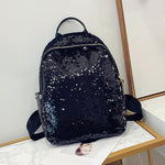 Shiny Panelled Backpack