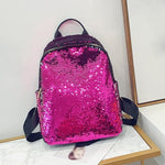 Shiny Panelled Backpack
