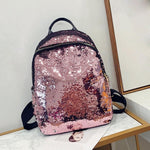 Shiny Panelled Backpack
