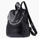 Vintage PU Leather Backpack