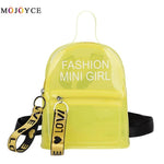 Transparent Fashion Mini Backpack
