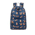 Fox Pattern Printing Bagpack