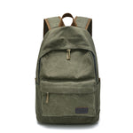Canvas School Backpack Bag