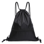 Black Drawstring Softback Bag