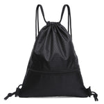 Black Drawstring Softback Bag